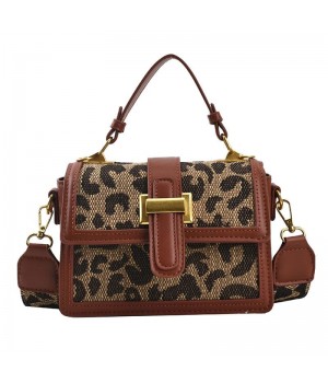 Leopard Print Crossbody Bag